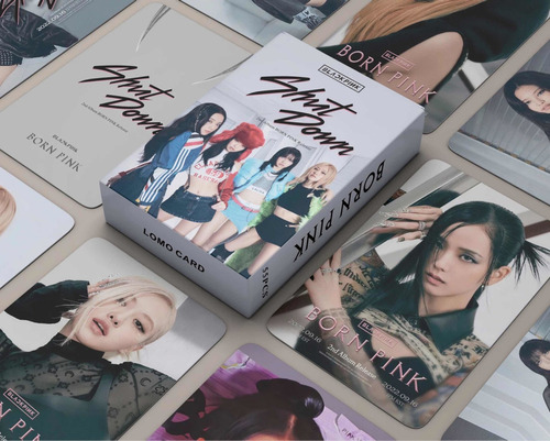 55 Photocards Para Blackpink - Edición Shut Down