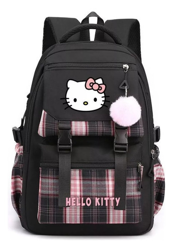 Mochila Ligera Y Linda De Dibujos Animados De Hello Kitty