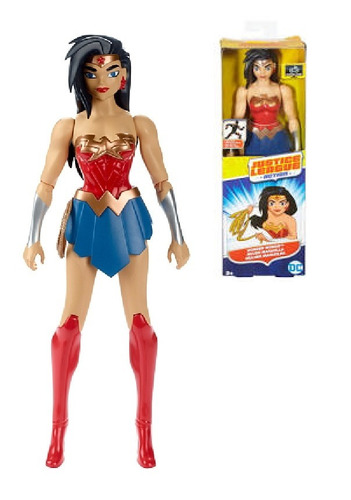 Mujer Maravilla Justice League Original Dc Comic 30cm Mattel