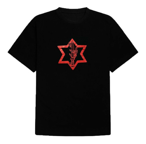 Remera Estampada Ejercito Israel