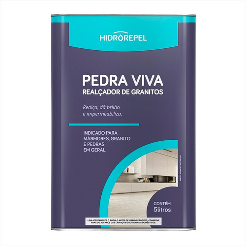 Impermeabiliza Realça Dá Brilho Proteção Pedra Viva 5 Litros