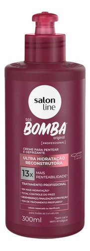 Creme Pentear Defrizante Salon Line S.o.s Bomba