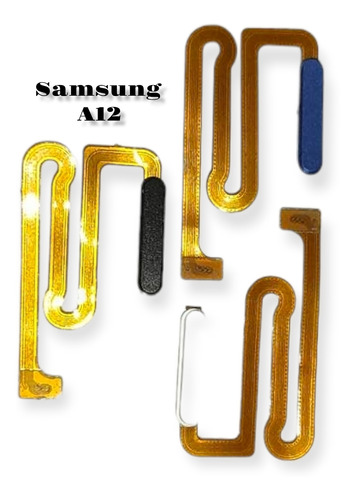 Flex Sensor Huella Encendido Samsung A12/m12s+somos Tienda 
