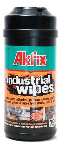 Wipes Industrial 75un Akfix