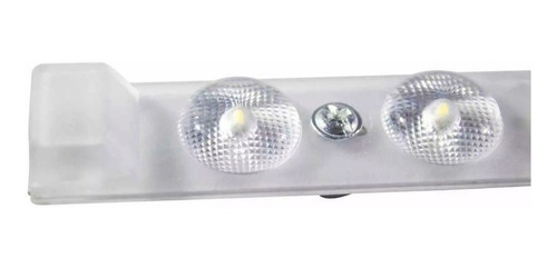 Repuesto Led Interconectable Lineal 6w 120v Con Lupas Ml Estructura Luz Fria 6500k (blanca)