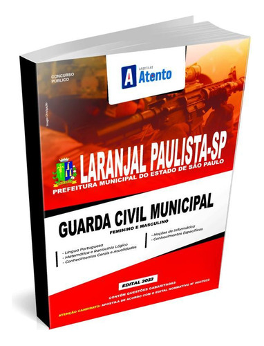 Apostila Laranjal Paulista-sp - Guarda Civil Municipal