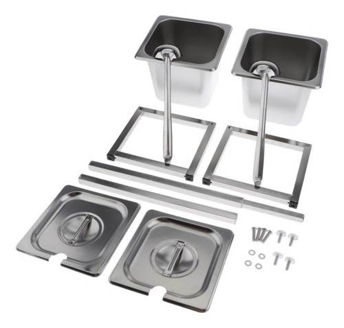 Compatible Bandeja De De Antiatasco Con Tapa Y Estante De 6