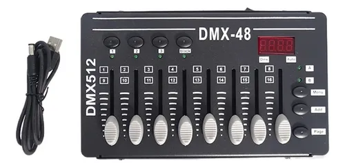 comprar Dmx Controlador Mini Dj Luces Control De La Consola Dmx 512