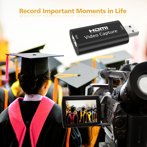 Tarjeta Para Captura De Audio Y Video Jecoo 1080p Usb 2.0