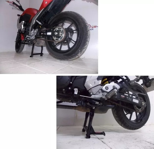 Kit Chapam Protetor Suportes Cavalete Baú E21 Fazer 250 Fz25