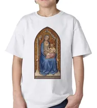 Comprar Remera De Niño Virgen Maria Religion Catolica