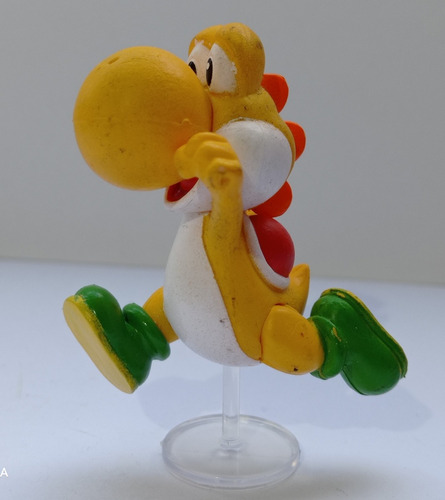 Yellow Yoshi 2008 Nintendo Figura Mini Mario Bros