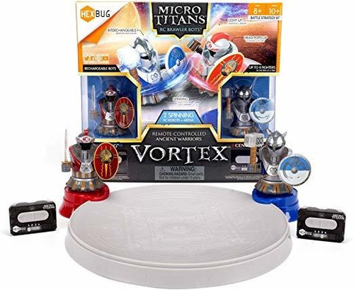 Hexbug Micro Vortex Titanes (centurion Vs Vikingo)