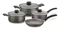 Comprar Juego Bateria Sarten+2 Cacerolas+olla Tramontina + 