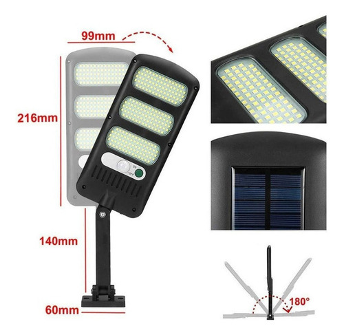 Kit De Reflector Solar Lámparas Solares Juego De 2 Piezas