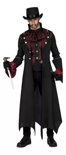 Fantasia de halloween masculina vampiro