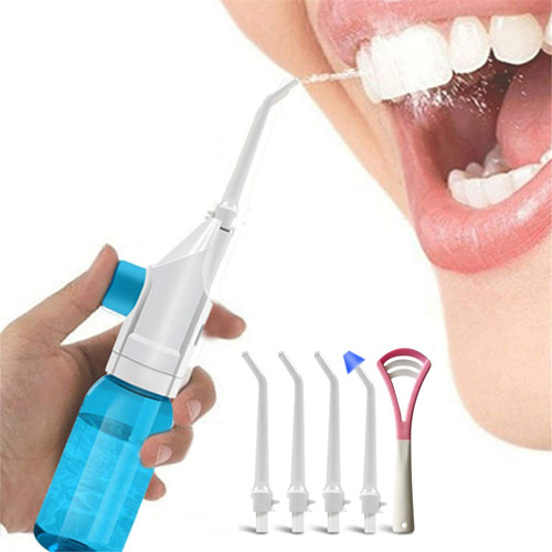 Irrigador Oral Portatil, Irrigador Dental De Agua, Cepillo D