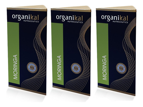 Pack X3 Moringa Organikal 60 Cap Presión Arterial 