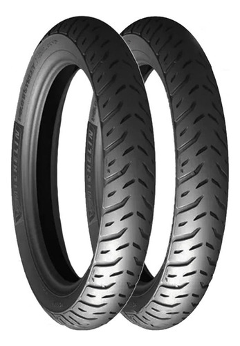 Par Pneu Ybr Factor 150 80-100-18 + 90-90-18 Michelin