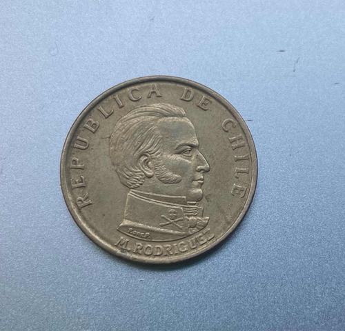 Moneda 50 Céntimos 1971 Republica De Chile