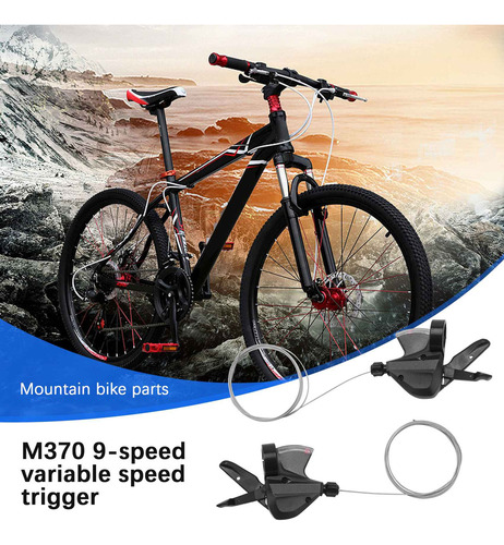 Juego De Mandos Altus M370 De 9 Velocidades Sl-m370 3x9 Con