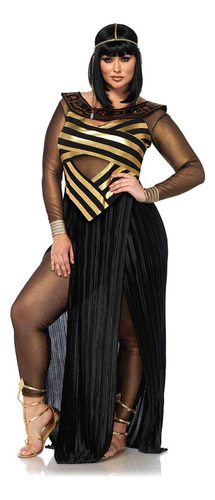 Disfraz De Cleopatra Para Mujer/talla 2x/black/gold