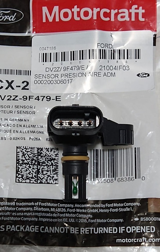 Sensor Map Ford Ecosport Ka 1.5 12v Dragon Original