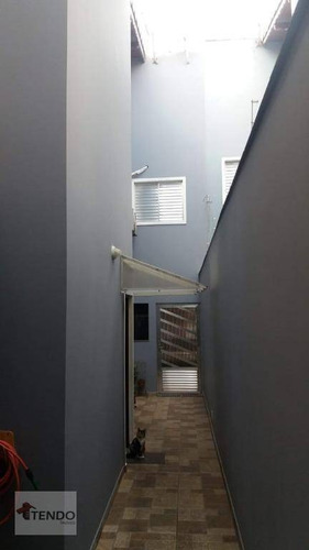 Sobrado 224 M² - Venda - 3 Dormitórios - 1 Suíte - Jardim Las Vegas - Santo André/sp - So0547