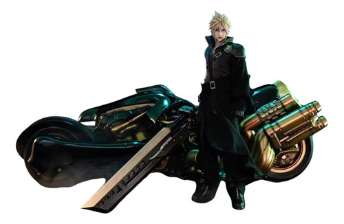 Cloud And Fenrir Game Toys No Hot Toys Final Fantasy Vii