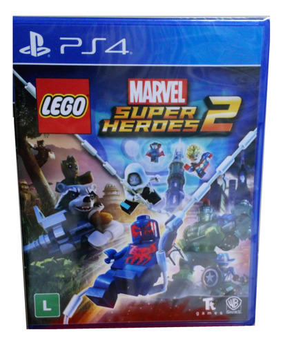 Lego Marvel Super Heroes 2 Ps4 Mídia Física Novo Lacrado