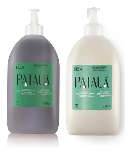 Pack Repuestos Shampoo Y Acondicionador Patauá Natura