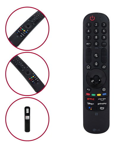 Controle Remoto Smart Magic LG Mr22gn (nfc)