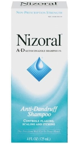 Champú Anticaspa Nizoral A-d Con Ketoconazole El 1  4 Onzas