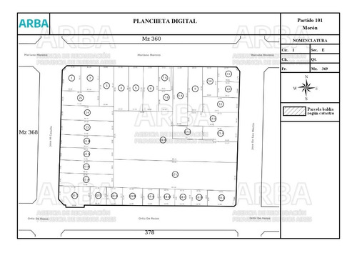 Imagen 4 de 4 de Venta De Propiedad S/lote 465 Mts. Ideal Constructor. Zonificacion Ra.
