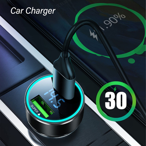 Cargador Para Auto Tipo C Carga Rapida Pd|usb