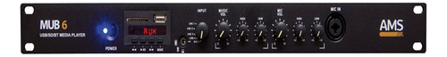 Reproductor Multimedia Para Rack 19. Sd/usb/bt. Mub6 Ams