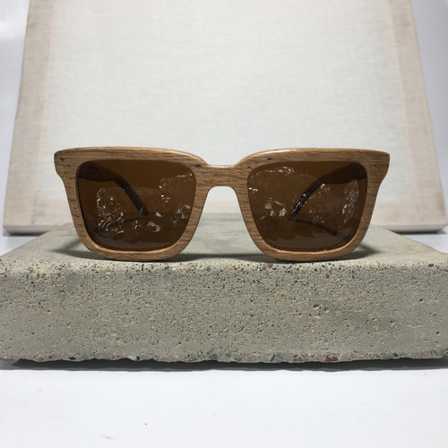 Imagen 2 de 5 de Drado Madera Roble Barrica Reciclada Simpáticocuyo Lentes