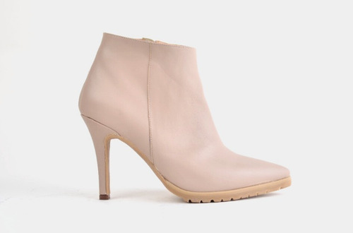 Imagen 3 de 10 de Botas Botinetas De Mujer De Cuero Serpentina - Ferraro -