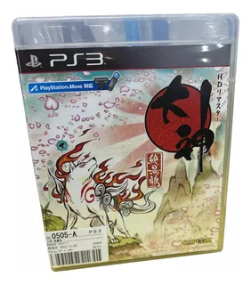 Okami Hd Jogo Do Ps3 Mídia Física Japonês Semi Novo