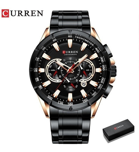 Reloj Hombre Curren 8363 Luxury Brand Sport Acero Muñequera