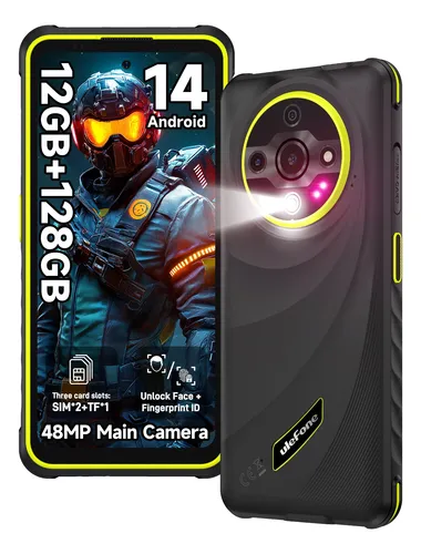 comprar Celular Ulefone Armor X31 Dual Sim Teléfono Resistente Android 14 6.56  6+6gb Ram 128gb Rom Cámara Nocturna Nfc Ir Blaster Smartphone Versión Global