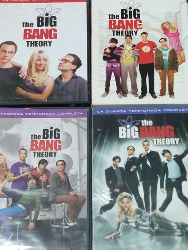 Dvd The Big Bang Theory Temporadas 1 2 3 4  Precio X Tempora