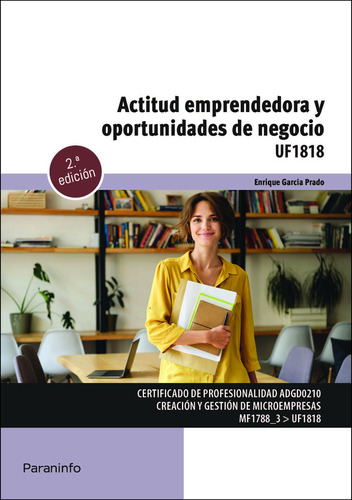 Libro Actitud Emprendedora Y Oportunidades De Negocio - G...