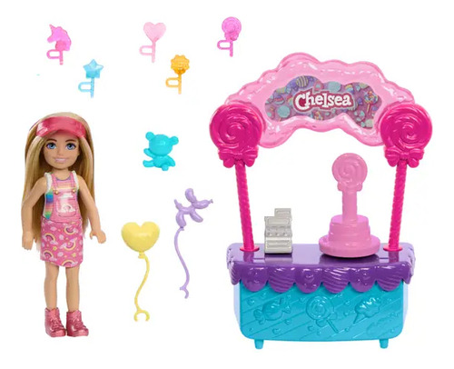 Barbie Set De Juego Stacie Al Rescate Chelsea Estación De Du
