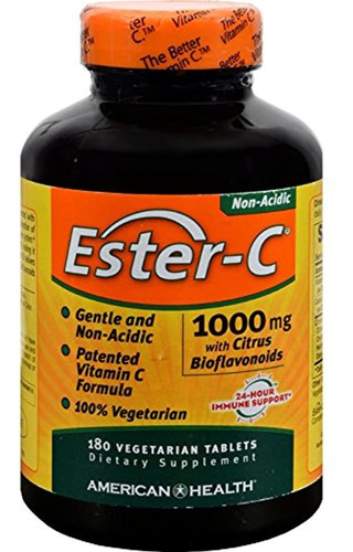 4 unidades De American Salud Ester-c Con Cítricos Bioflavono