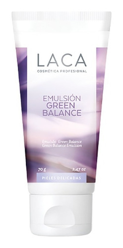 Emulsion Green Balance Laca  Piel Sensible Rosácea  Centro