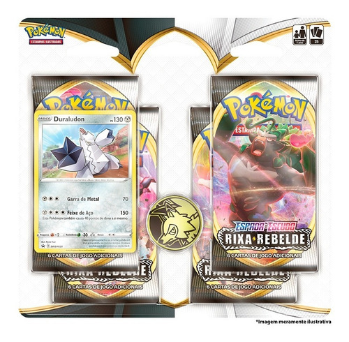 Blister Quádruplo Pokémon Tcg - Copag