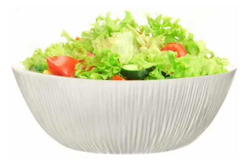 Trilogy | Ensaladera Moderna O Bowl, De Vidrio Opal Templado
