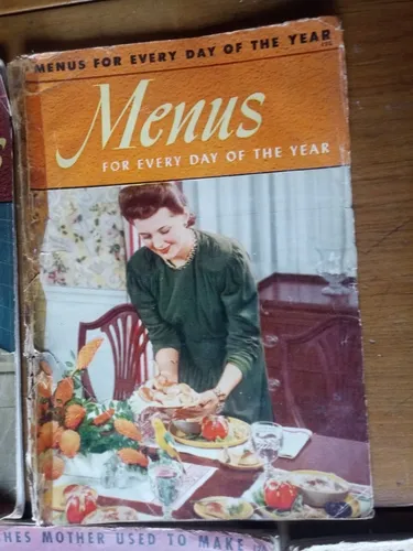 Libro De Cocina Vintage X 5 (Usado)