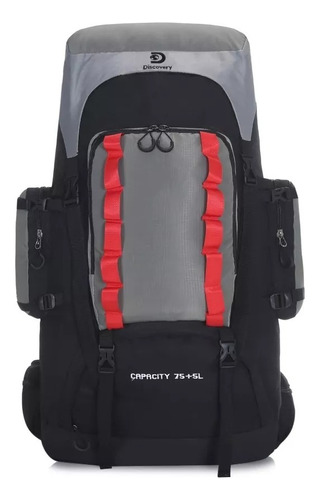 Mochila Discovery Adventure Mochilero 75+5l Camping Trekking